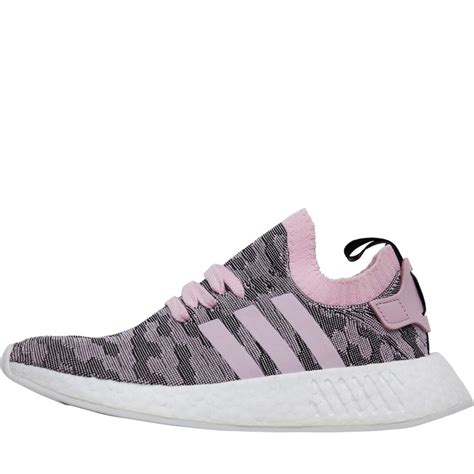 adidas Originals Damen NMD_R2 Primeknit Sneakers Rosa ...