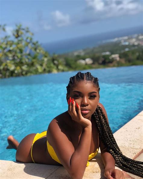 pin by 🌙moonflower🥀loves on braids model melanin poppin black girls yellow swimsuits