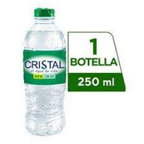 Agua Cristal Con Gas X 200ml Agua
