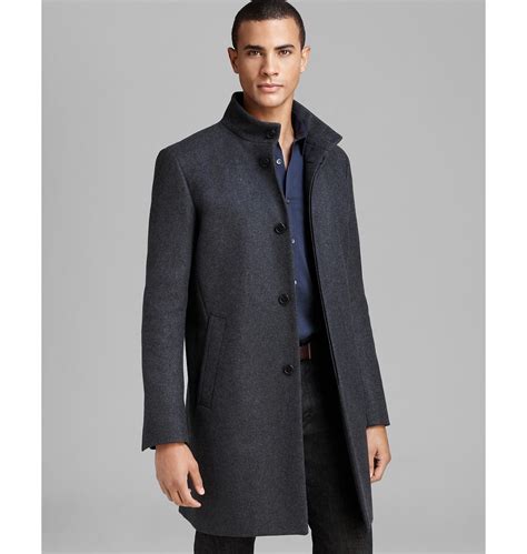 I looked for a long time for something like it. Theory Belvin VP Voedar Coat - Charcoal | Bloomingdale's ...