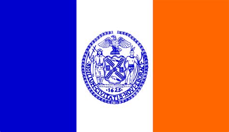 New York City New York Us Fahnen Flaggen Fahne Flagge