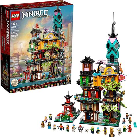 Amazon Lego Ninjago Ninjago City Gardens 71741 Building Kit Ninja