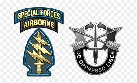 By Cj452 Us Army Green Berets Insignia Hd Png Download 742x486
