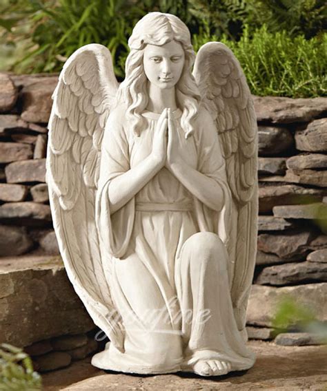 Kneeling Angel Statuesgarden Stone Marble Angel And Cherub Supplier