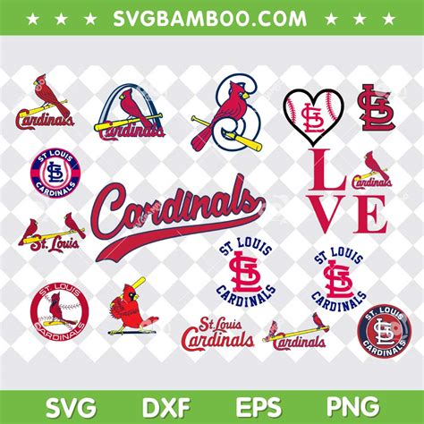 St Louis Cardinals Svg Bundle