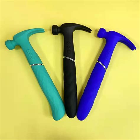 New Double Vibration G Spot Clitoral Massager Hammer Sex Toy Love Hamma Hammer Vibrator With