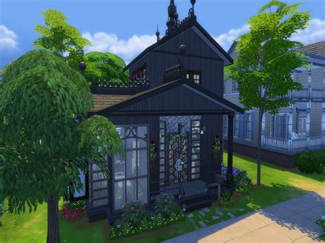 The Sims Resource The Sims 4 Gothic House