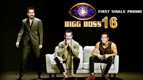 Big Boss 16 First Single Promo Salman Khan Announced Realising Date Youtube