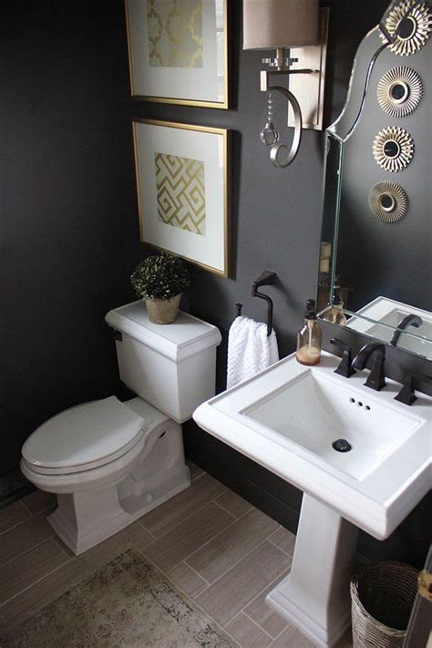 Elegant Contemporary Home Leeowensdesign Powder Room