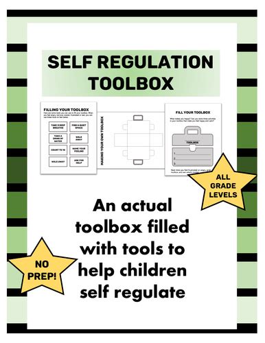 Self Regulation Toolbox Teaching Resources