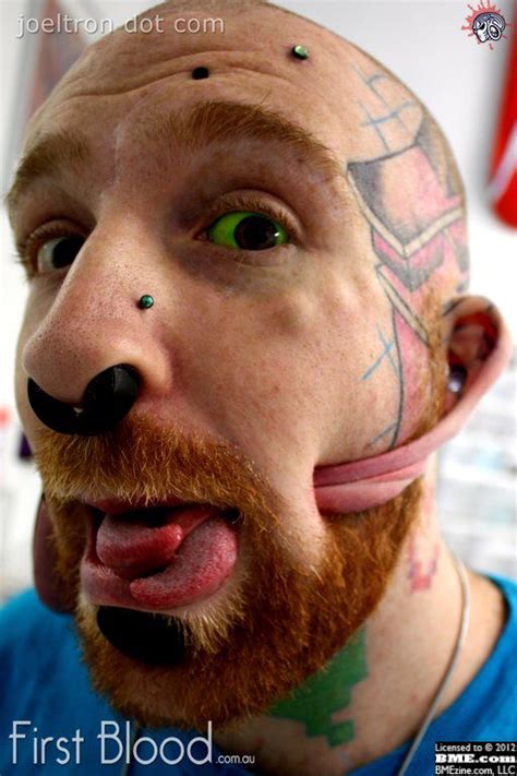 Even adults sometimes do mistakes in tongue twisters. Cheek Stretching Piercing - Askideas.com