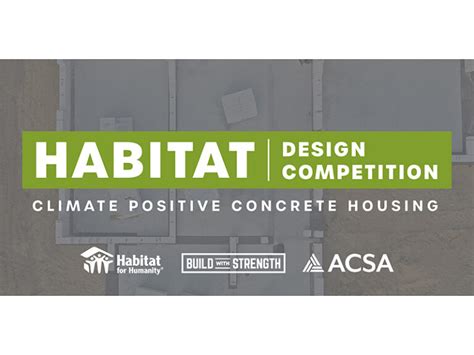 Habitat Design Competition 2022 Climate Positive Concrete Housing