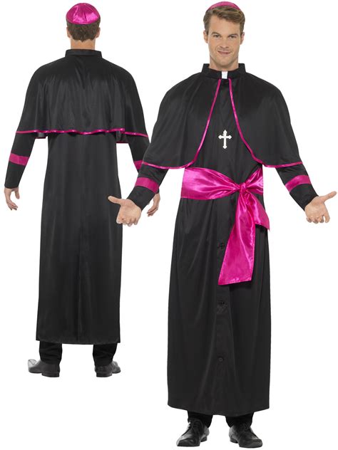 Spezielle Anlässe Mens Robe And Hat New Bishop Vicar Priest Religious Etc