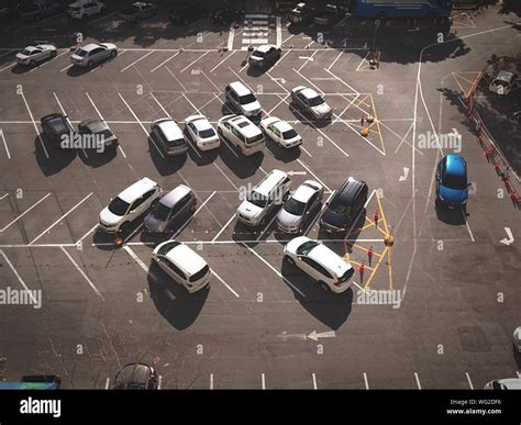 Aerial View Parking Lot High Resolution Stock Photography And Images