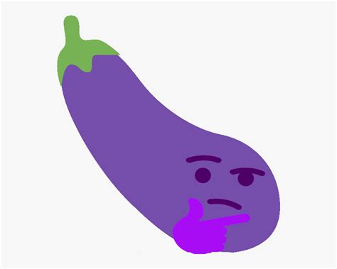 Discord Eggplant Emoji Transparent Free Transparent Clipart ClipartKey