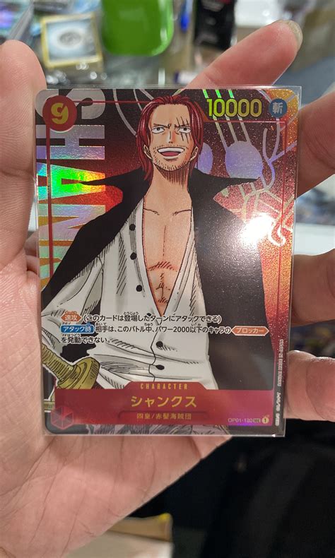 Shanks Sec Aa One Piece Tcg Hobbies Toys Toys Games On Carousell