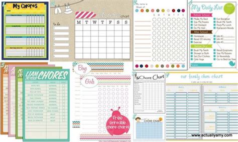 Create Your Own Chore Chart Chore Chart Printables Cleaning Ideas