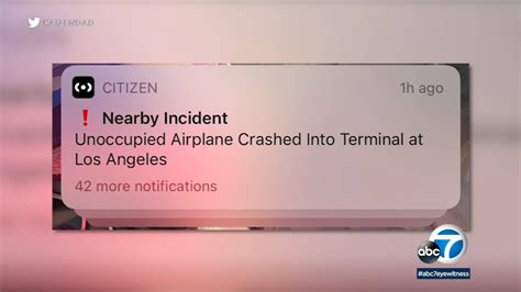 Citizen App Sends Plane Crash Alert To Thousands Of La Residents But