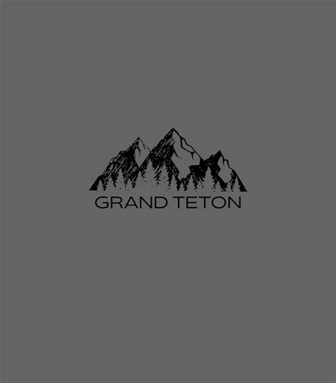 Grand Teton Shirt Grand Teton National Park Wyoming T Digital Art By
