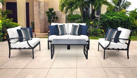 Aluminum Outdoor Furniture 5 Piece Set Design Furnishings
