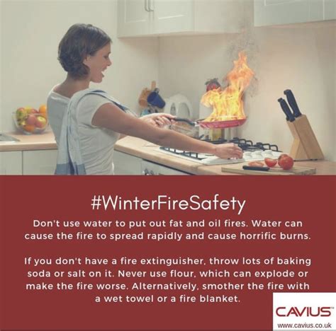 Kitchen Fire Safety Fire Safety Tips Fire Safety Safety Tips