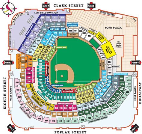 Busch Stadium Seating Ive Got Tickets To Four Cardinals G Flickr