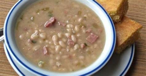Pick over and wash beans. Navy Bean Soup (aka Senate Bean Soup) | Hurst Beans