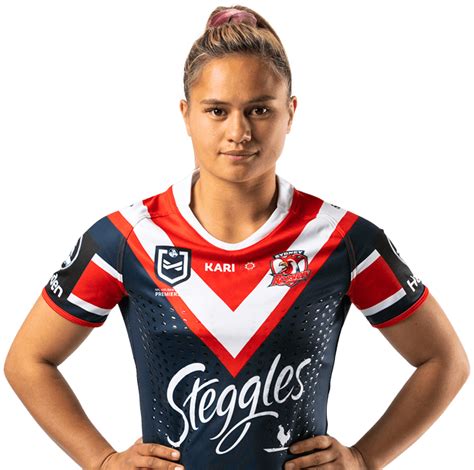 Official Nrl Womens Nines Profile Of Nita Maynard For Sydney Roosters