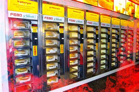 Hot Burger Automat - Amsterdam - Limited Edition 1 of 20 Mixed Media by
