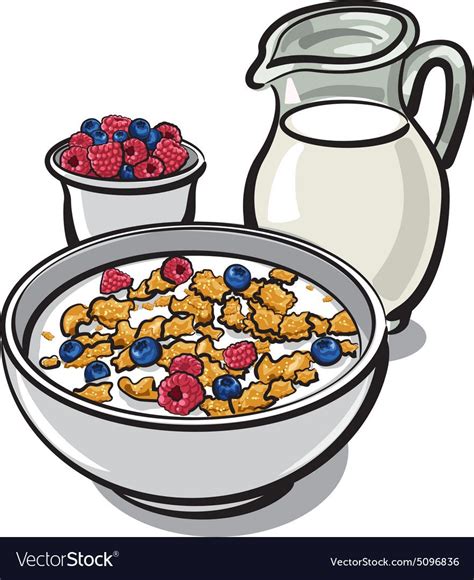 Breakfast Cereal Healthy Breakfast Breakfast Smoothie Food Drawing
