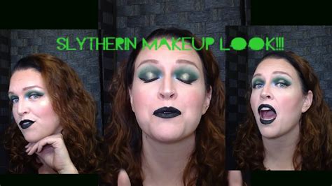 Slytherin Makeup Look Youtube