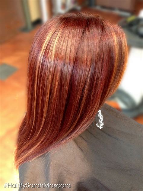 Cherry Blonde Hair Color Chocolate Cherry Hair Color