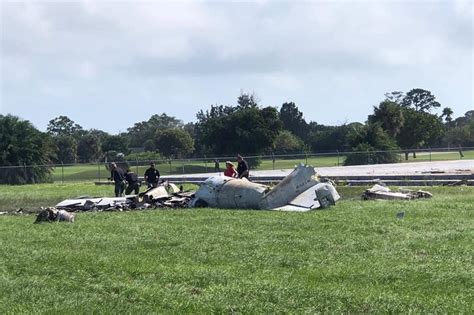 Plane Crash At Floridas Stuart Air Show Kills Pilot