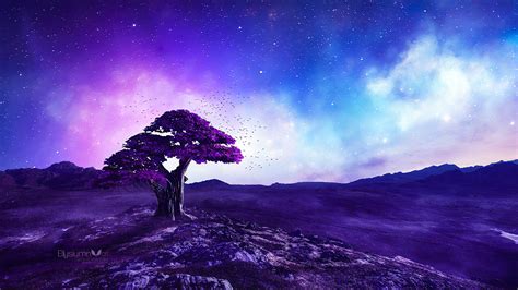 Are there any 4k ultra hd purple wallpapers? 2560x1440 Purple Tree Stories 1440P Resolution HD 4k ...