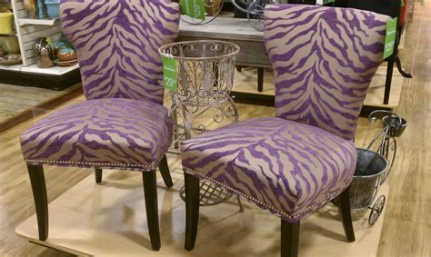 This ikat inspired medallion print features a relaxed, distressed look. zebra print chairs | Printed chair, Funky chairs, Chair