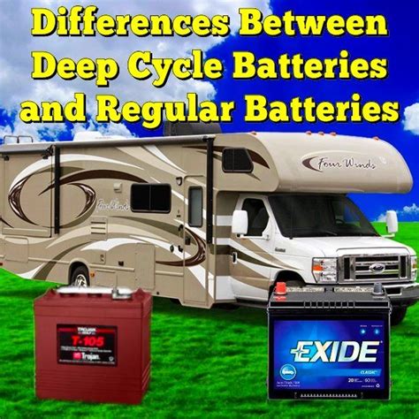 Differences Between Deep Cycle Batteries And Regular Batteries Deep