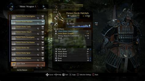 Where To Find Your Pre Order Dlc Items In Nioh 2
