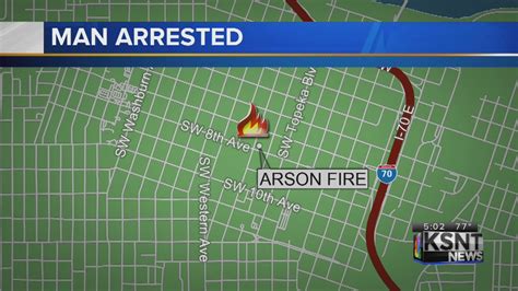 Officials Investigating 2 Topeka Arson Fires 1 Person Arrested Youtube