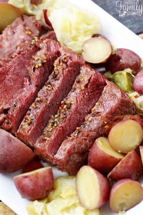 Of prepared mustard, 1/3 cup of ketchup, and 3 tblsp of apple cider vinegar. Instant Pot Corned Beef and Cabbage - Favorite Family Recipes