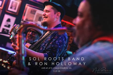 sol roots band and ron holloway live at jv s falls church va 11 21 20 flickr