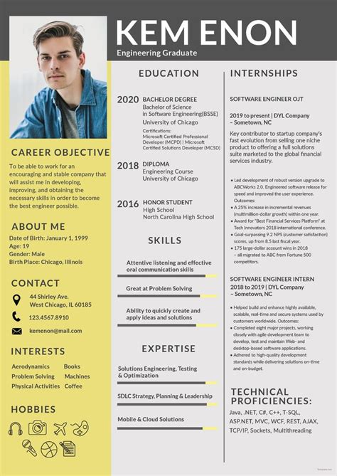 Learn how to structure and format if you're hoping to secure an engineering role with a leading employer, you must start with an attractive cv. Free Resume Format for Engineering Freshers | Free resume ...