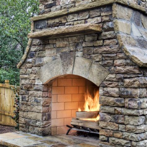 Unfortunately, they are very expensive and difficult to build if. How to Build an Outdoor Stacked Stone Fireplace | Outdoor fireplace designs, Outdoor fireplace ...