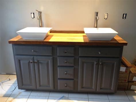 Great buy cabinets is dedicated to providing affordable cabinetry with the most options and styles to choose from. DIY Bathroom vanity, used the barn wood hemlock pieces ...