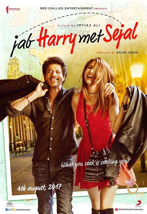 Share to support our website. And here's the new poster of "Jab Harry Met Sejal"... 4 ...