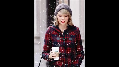 Taylor Swift in the snow! - YouTube