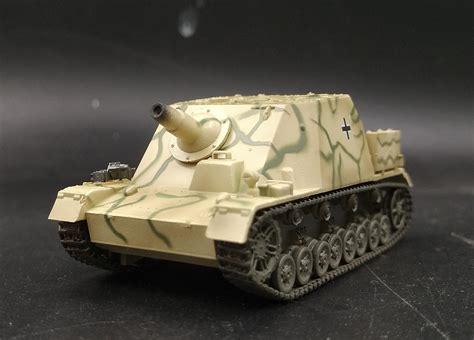 Wwii Brummbar Eastern Front 1944 172 Tank Easy Model Finished Non