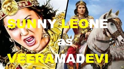Sunny Leone Movie Veeramadevi First Look Youtube