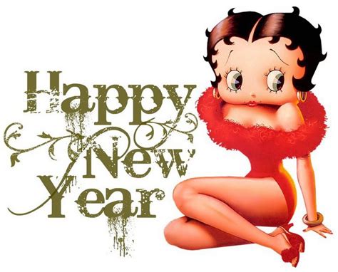 Betty Boop Happy New Year 790x638 Download Hd Wallpaper Wallpapertip