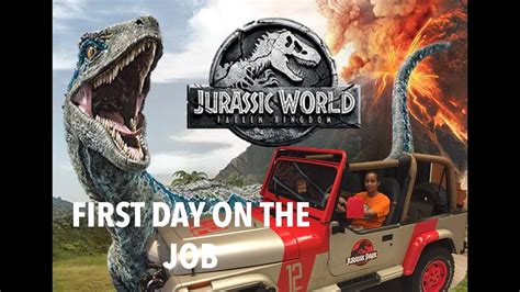 Jurassic World Fallen Kingdom First Day On The Job Indominus Rexs