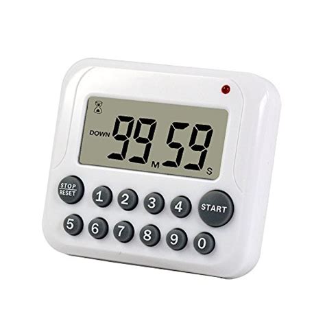 Wisefield Digital Kitchen Timer Countdown Up Loud Alarm Timer Magnetic